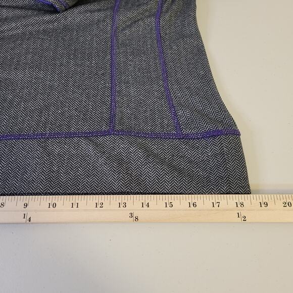 Colosseum Womens Washington Huskies 1/4 Zip Sweatshirt‎ Gray Purple Size Medium - Picture 6 of 8